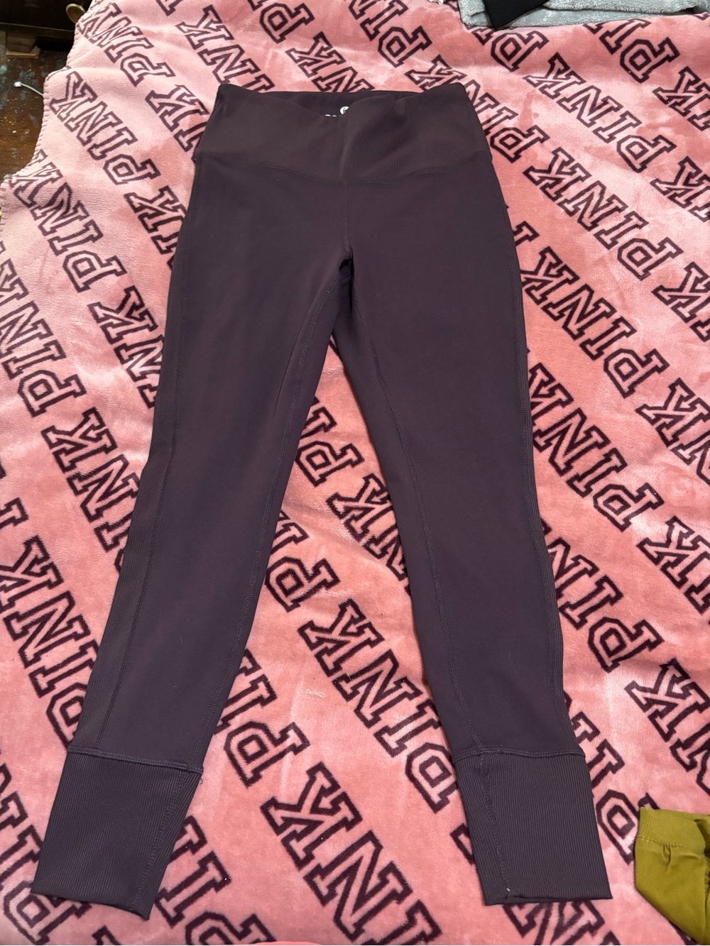 90 Degree By Reflex Kids High-Waist Leggings - Plum